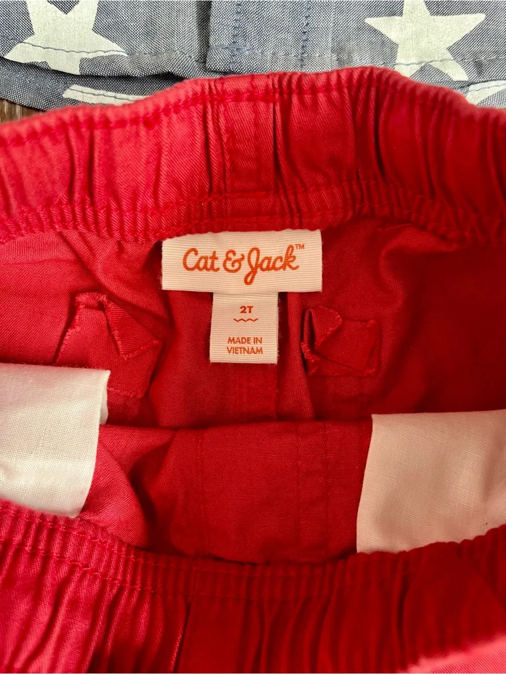 NWOT Cat & Jack Americana Short & Button Down Shirt Set Size 2T